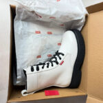 Bottines à lacets Levi's Joss unisexe blanc taille 36 — vue 8