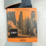 Chaussettes de trekking enfant gris taille 25-27 — vue 3