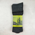 Chaussettes de trekking unisexe noir/gris anthracite taille 46-48 — vue 3