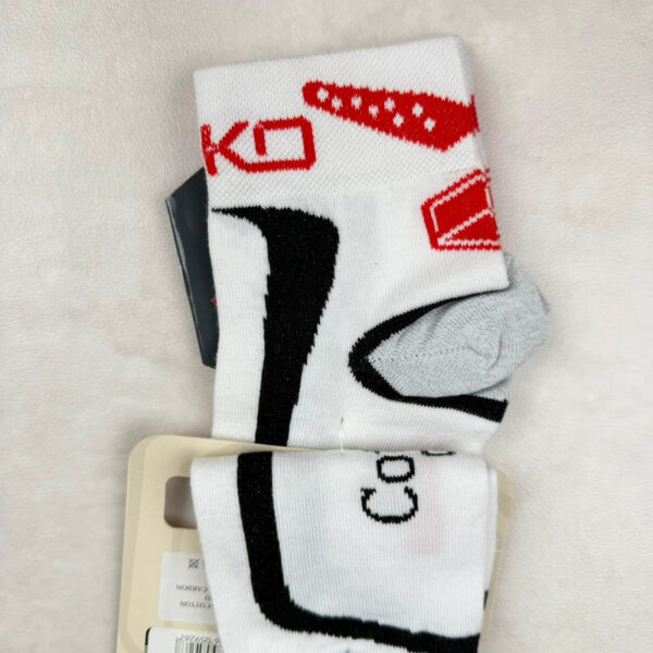 Chaussettes de cyclisme Briko Protek Max Bike unisexe blanc taille S — vue 6