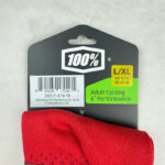 Chaussettes de cyclisme 100% Advocate Performance Sock unisexe rouge taille L/XL (EU 42-46) — vue 2