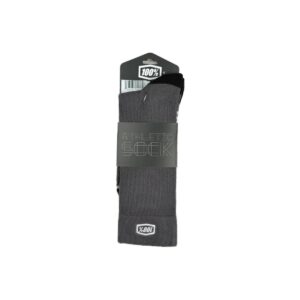 Chaussettes de sport mi-mollet 100% unisexe gris taille S/M (EU 38-42)