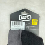 Chaussettes de sport mi-mollet 100% unisexe gris taille S/M (EU 38-42) — vue 2