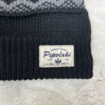 Bonnet à pompon Pipolaki Onova unisexe noir taille TU — vue 3