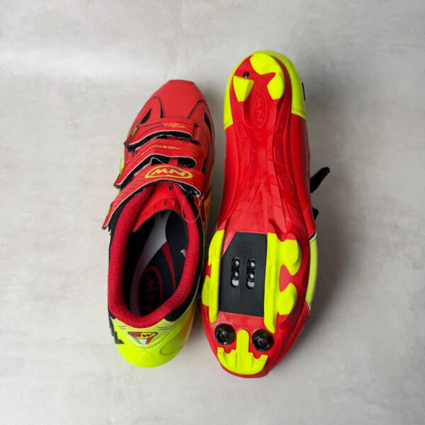 Chaussures de cyclisme NORTHWAVE unisexe rouge taille 47 — vue 9