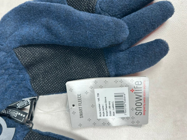Gants en polaire Smart Fleece femme bleu marine taille L — vue 5