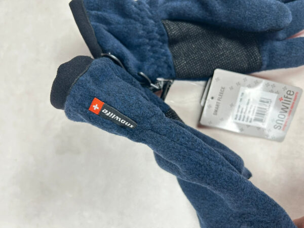 Gants en polaire Smart Fleece femme bleu marine taille L — vue 6