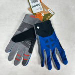 Gants de cyclisme homme BIOS Track Hero bleu/gris/noir taille L — vue 2