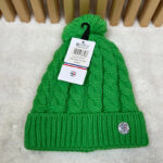Bonnet à pompon Pipolaki Gstaad 082 unisexe vert taille TU — vue 3