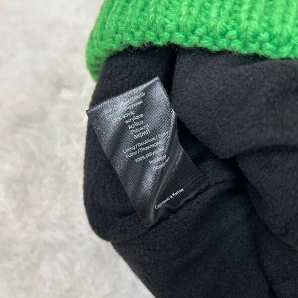 Bonnet à pompon Pipolaki Gstaad 082 unisexe vert taille TU — vue 8