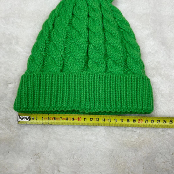 Bonnet à pompon Pipolaki Gstaad 082 unisexe vert taille TU — vue 11