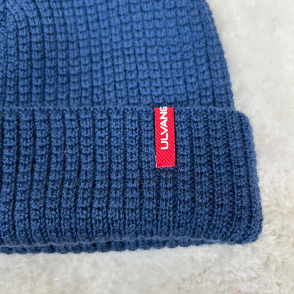Bonnet en maille Ulvang Rav Jr bleu marine taille 53 cm — vue 3