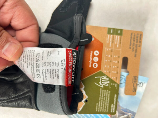 Gants de ski Bios Warmblast DT femme noir taille M / 7 femme — vue 9