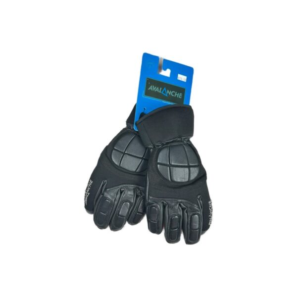Gants d'hiver doublés Avalanche unisexe noir taille M