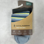 Chaussettes no-show Royal Robbins Treetech No Show unisexe bleu gris taille L (EU 42-45) — vue 2