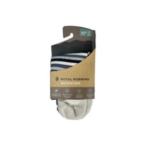 Chaussettes invisibles Royal Robbins Treetech No Show unisexe écru taille XL (EU 46-49)