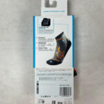 Chaussettes de trekking basses Trekking Approach Silk Low Cut unisexe noir/orange taille EU 39-41 — vue 4