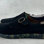 Chaussures monk strap Maians unisexe bleu marine taille 44 — vue 2