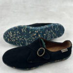 Chaussures monk strap Maians unisexe bleu marine taille 44 — vue 4