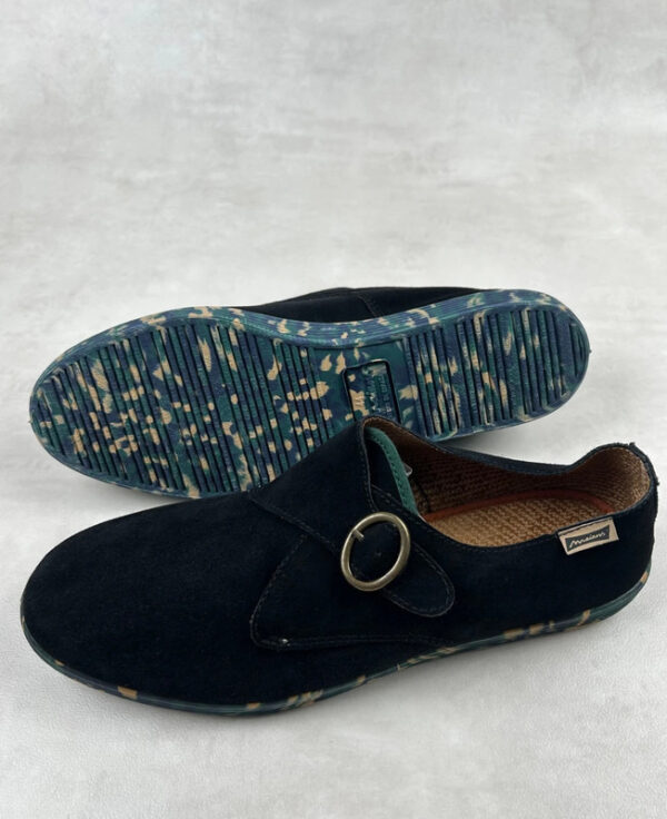 Chaussures monk strap Maians unisexe bleu marine taille 44 — vue 4
