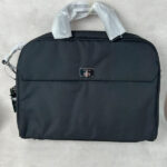Sac ordinateur unisexe noir taille 15,6 pouces — vue 2