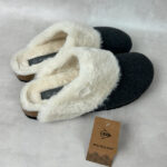 Chaussons mules unisexe noir taille 40 — vue 2