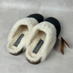 Chaussons mules unisexe noir taille 40 — vue 4