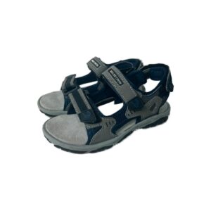 Sandales enfant gris/bleu marine taille 33