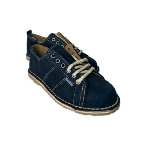 Chaussures à lacets enfant bleu marine taille 34