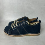 Chaussures à lacets enfant bleu marine taille 34 — vue 3