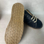 Chaussures à lacets enfant bleu marine taille 34 — vue 4