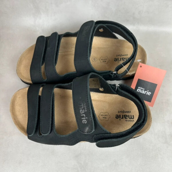Sandales à brides Mugger unisexe noir taille 37 — vue 5