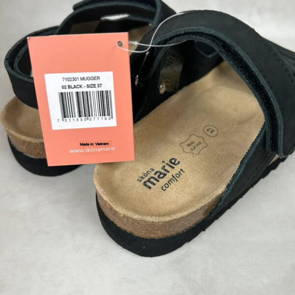 Sandales à brides Mugger unisexe noir taille 37 — vue 8