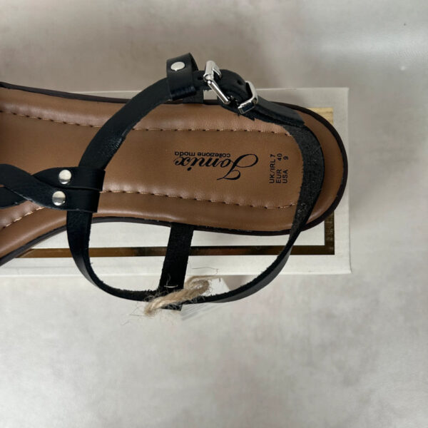 Sandales à brides femme noir taille 40 — vue 5