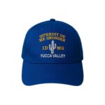Casquette unisexe bleu roi taille Universel