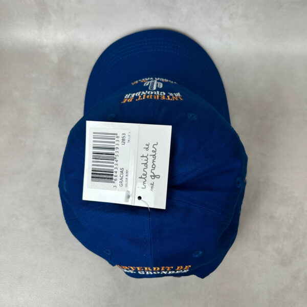 Casquette unisexe bleu roi taille Universel — vue 6